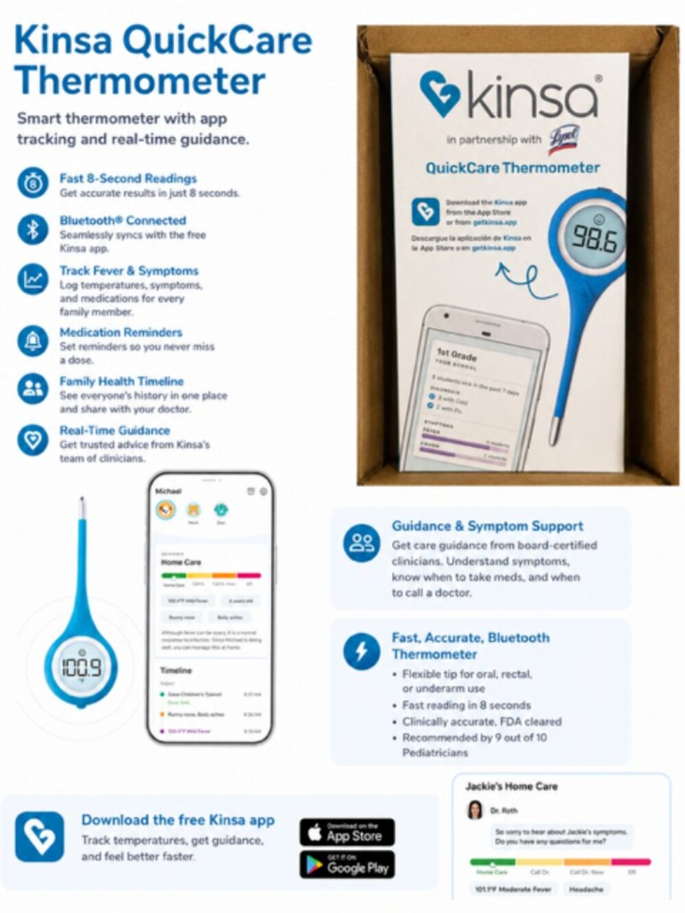 Kinsa Smart Thermometer